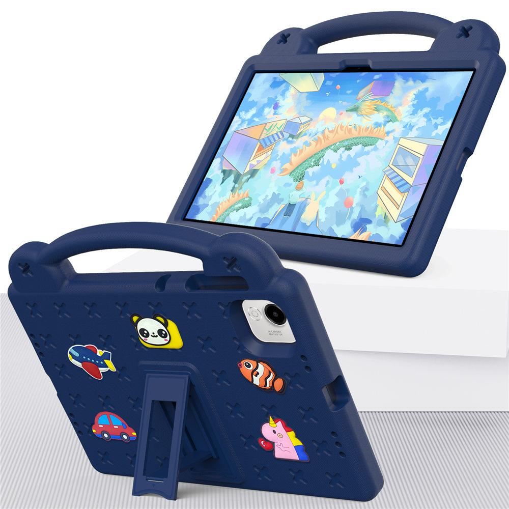 Cartoon Cute Bear EVA Case For Honor Pad 9 12.1 inch 2025 Kids Safe Handle Stand Protective Tablet Cover Funda