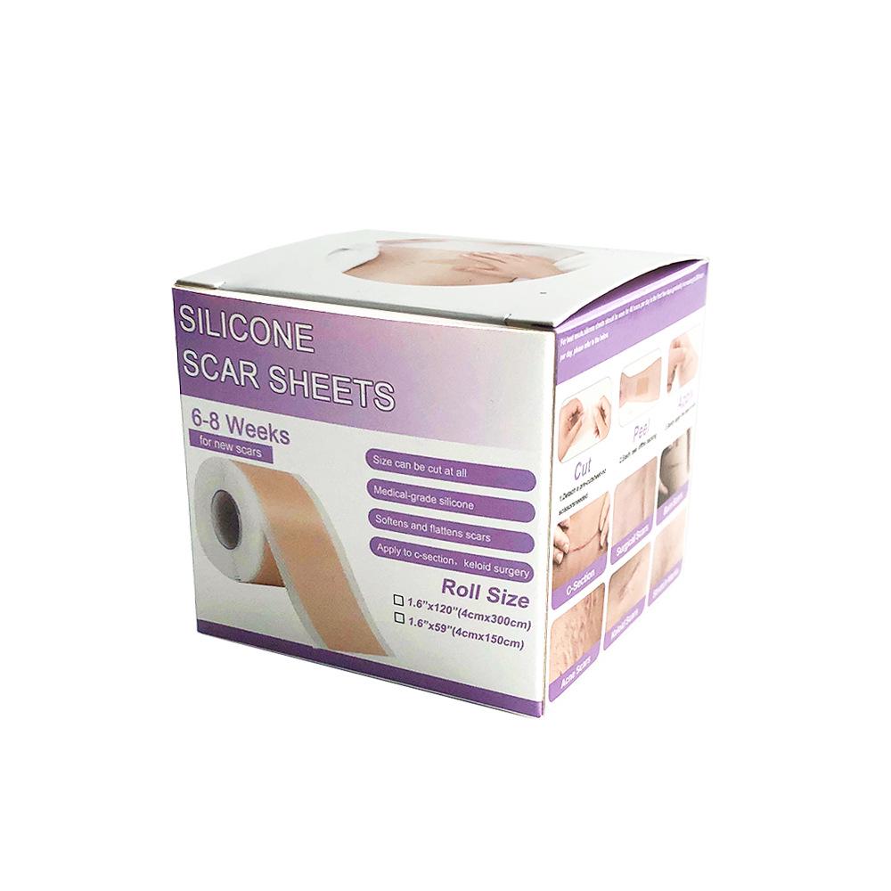 Silicone Scar Tape: Reusable Silicone Gel Sheets and Tape Roll