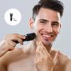 Men Pocket Sized Electric Shaver with Recharging Face Hair Trimmer Plastic Texture Perfect for Business Trips and Gym