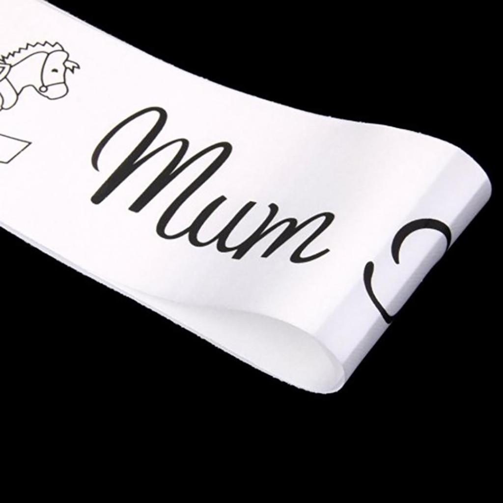 Maternity Pregnant Women Mum To Be Sash Baby Shower Boy Girl Party Decoration