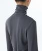 MUSINSA STANDARD WOMAN [Heat Standard] Women'S Brushed Slim Turtleneck Long Sleeve T-Shirt [Iron Gray]