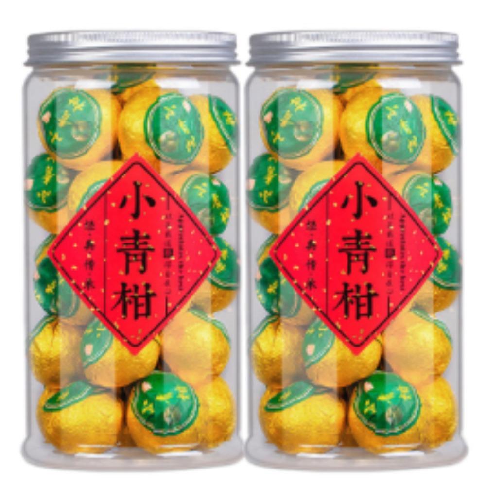 2016 Guangdong Xinhui Mandarine Puer Ripe Tea Little Green Mandarine Shu Puer