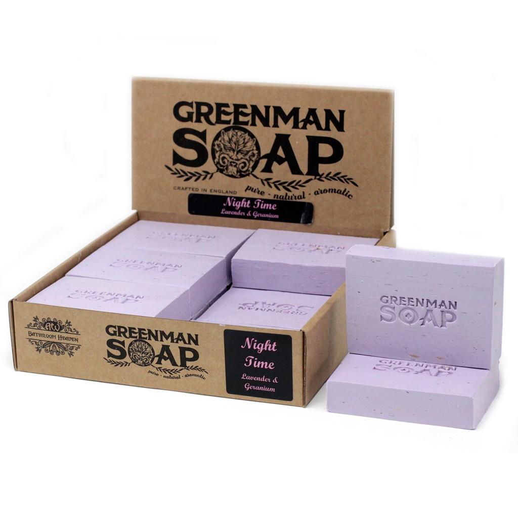 Handmade Lavender Geranium Soap Bar 100g