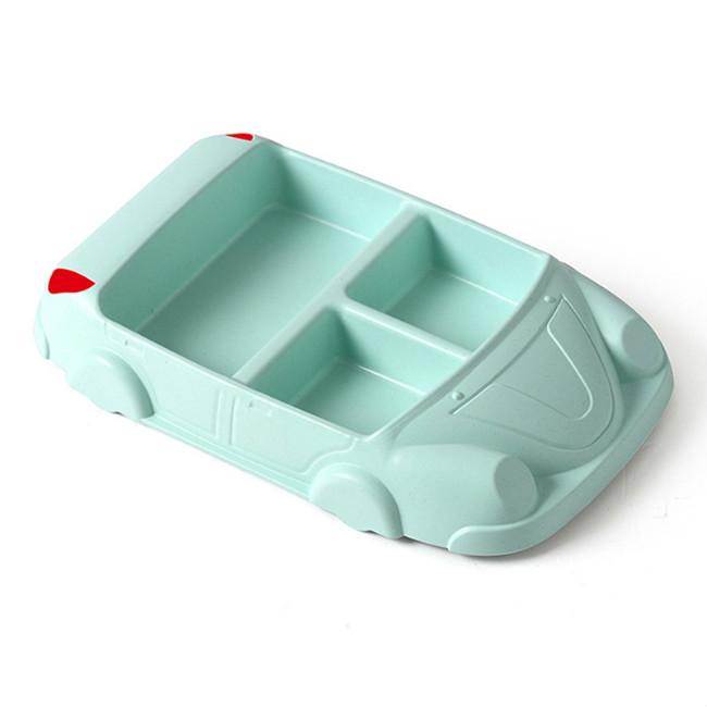 Baby Food Containers Infant Bamboo Fiber Training Dishes Feeding Sets Kids Tableware Bowl Cup Plates