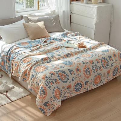 200x230cm Nordic Throw Blanket Cotton Gauze Towel Summer Air-conditioning Blanket Single Double Nap Bed Cover Boho Home Decor Sofa Towel