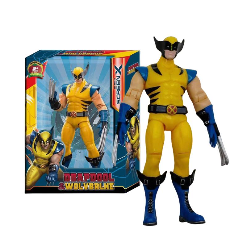 War Super Deadpool Wolverine Action Figure 1/10 X-Men Limited Guardians Of The Galaxy Lord Cartoon Toys For Kids Xmas Gift