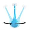 Age 2-12 Silicone Brush Oral Care Brush Three Sided Toothbrush Children's Toothbrush Tooth Brush