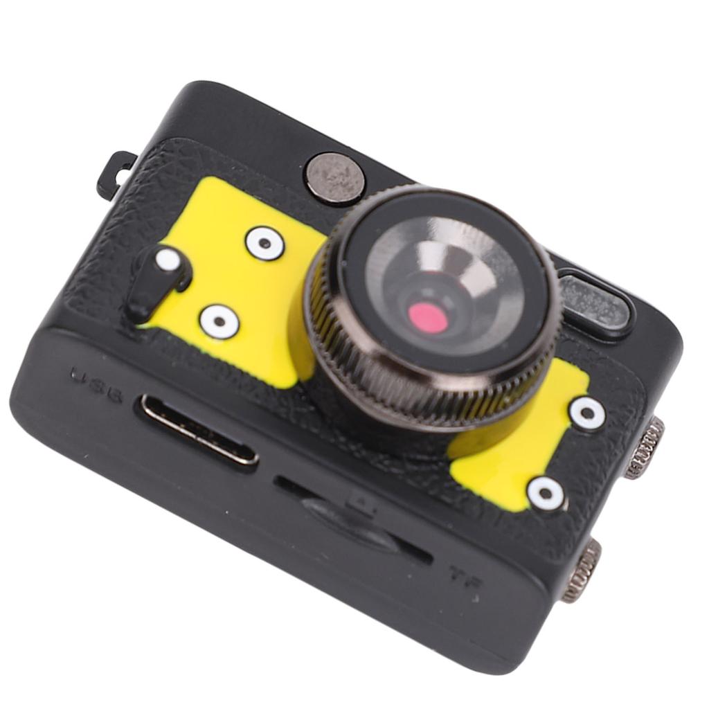 Keychain Digital Camera FHD 1920x1280 Portable Small Vintage Pocket Video Recorder for Travel Graduation Recording