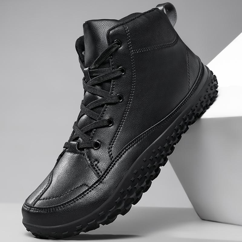 Höst/Vinter Par Bred Huvud Barfota Stora Vandringsskor Mellanhöga Utomhus Vandringsskor