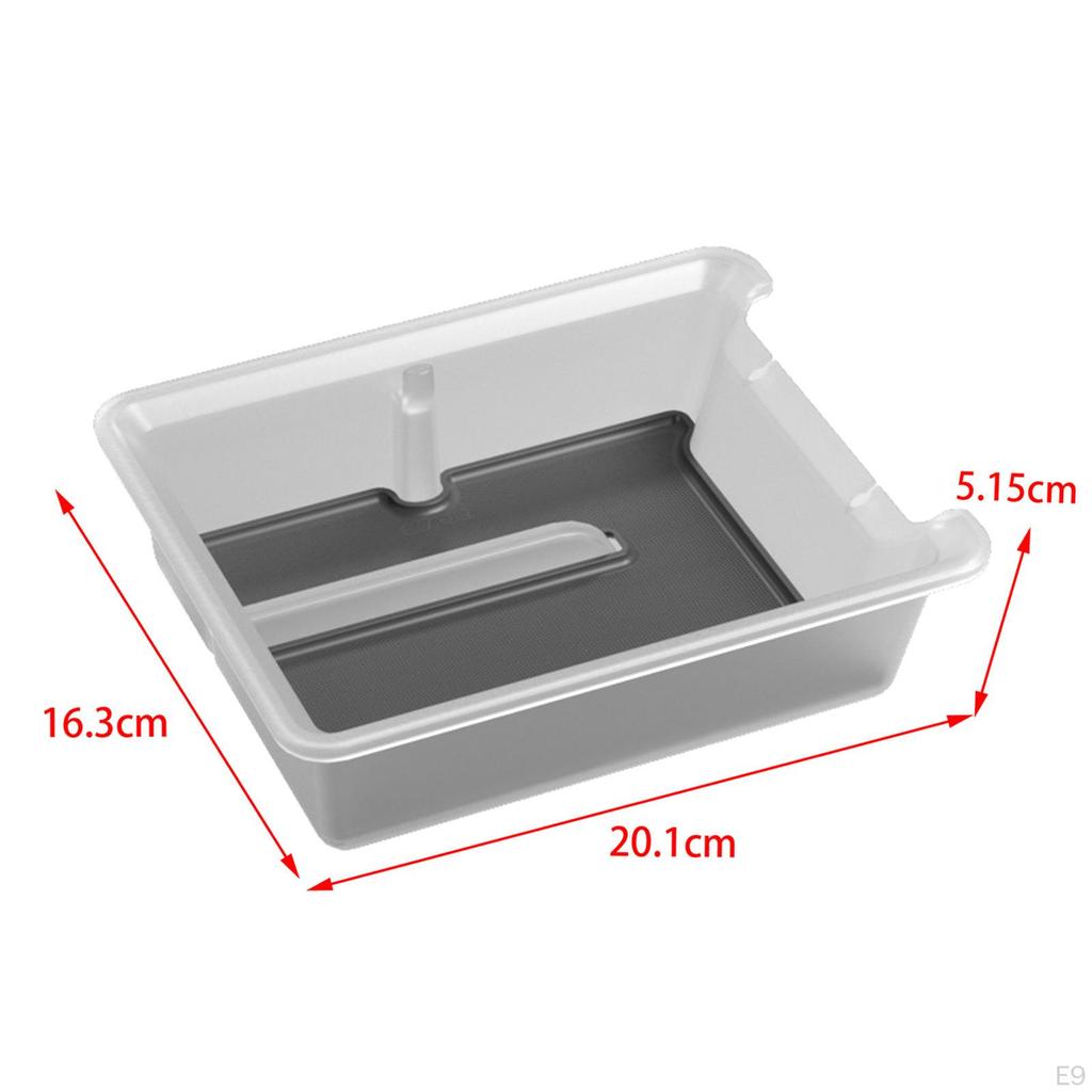 Car Centre Organizer Tray ,Stowing Tidying Replacement Armrest Cubby Drawer for Model 3 Y ,Repair