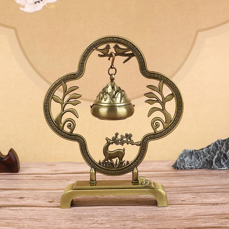 Kreatywny Retro Ażurowy Wiszący Uchwyt na Kadzidełka Dyfuzor Kadzideł Metalowy Uchwyt na Kadzidełka Dekoracja Domowego Salonu