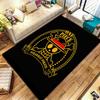 Tapis Tapis Tapis Pirates du Chapeau de Paille One Piece Pour Salon Chambre Maison Décoration de Canapé, Tapis de Sol Antidérapant pour Jouer aux Enfants
