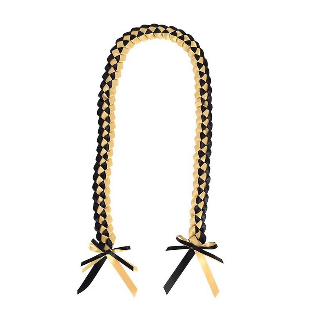 Braided Graduation Cords Graduation Lei Class of 2025 Graduation Accessories Handmade Lei Necklace Honor Cords Party Accessories
