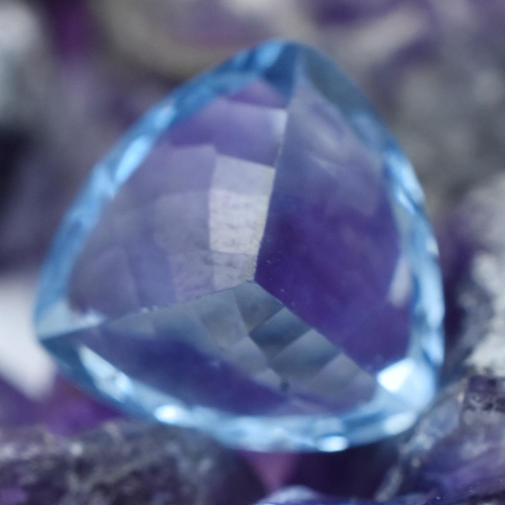 Natural Blue Sapphire Loose Gemstone Trillion Cut 5.50 ct Pendant September Birthday Birthstone