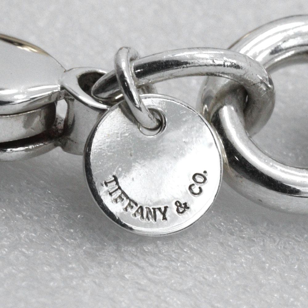 TIFFANY&Co. Hardware Dunkle Ball Bracelet Silver925/K18 Yellow Gold 33.7g Women Used