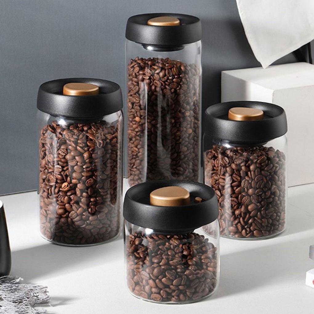 Food Grains Fresh With Airtight Storage Jar Easy To Clean And Leak-proof Vacuum Sealed Jar Durable