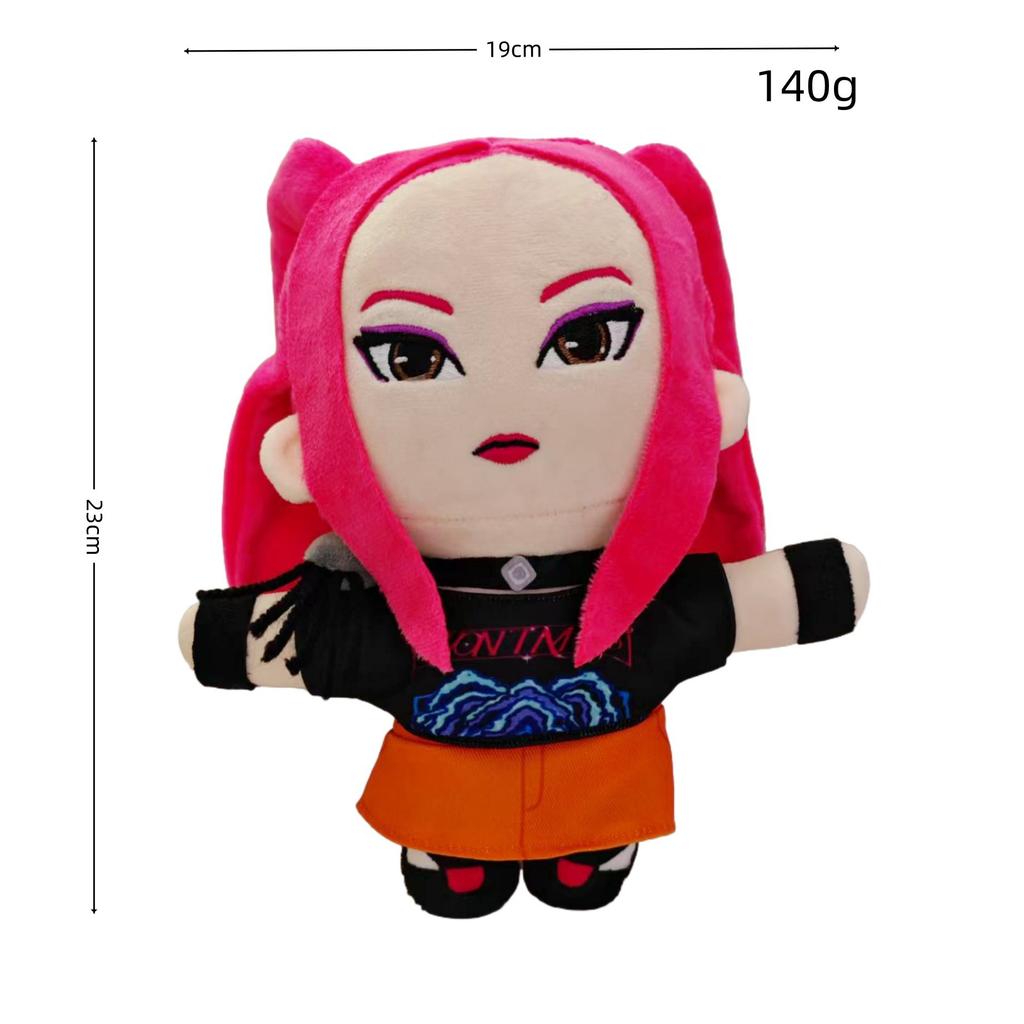 Dolls Mira Plush Fans Hunters Cartoon Stuffed Mira Plushies Toys Kids Christmas Party Birthday Gifts Dolls Rome Deco