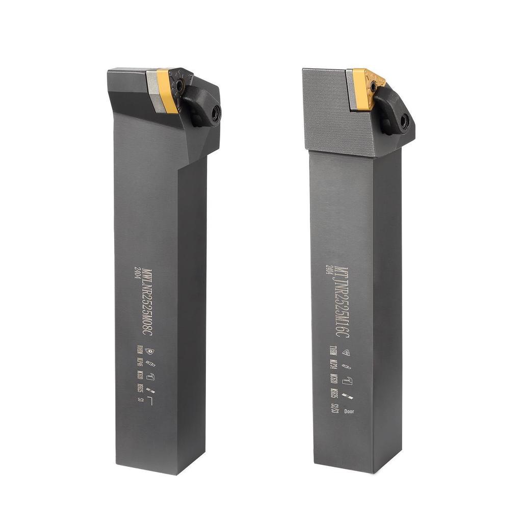 CNC Tool Holder 93° MTJNR & 95° MWLNR Turn & Face Lathe Tool, Wear-Resistant