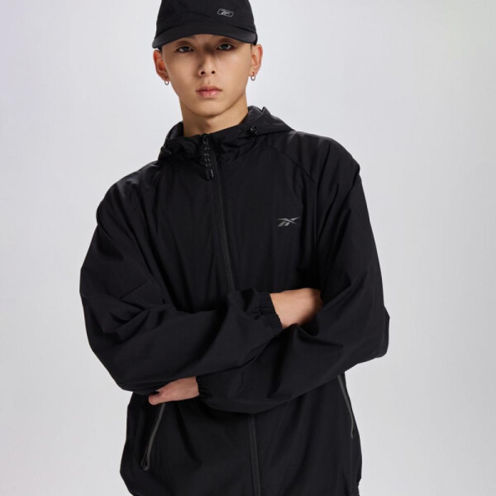 Reebok Windbreaker   Nano Running   Black Reju5fj70bk
