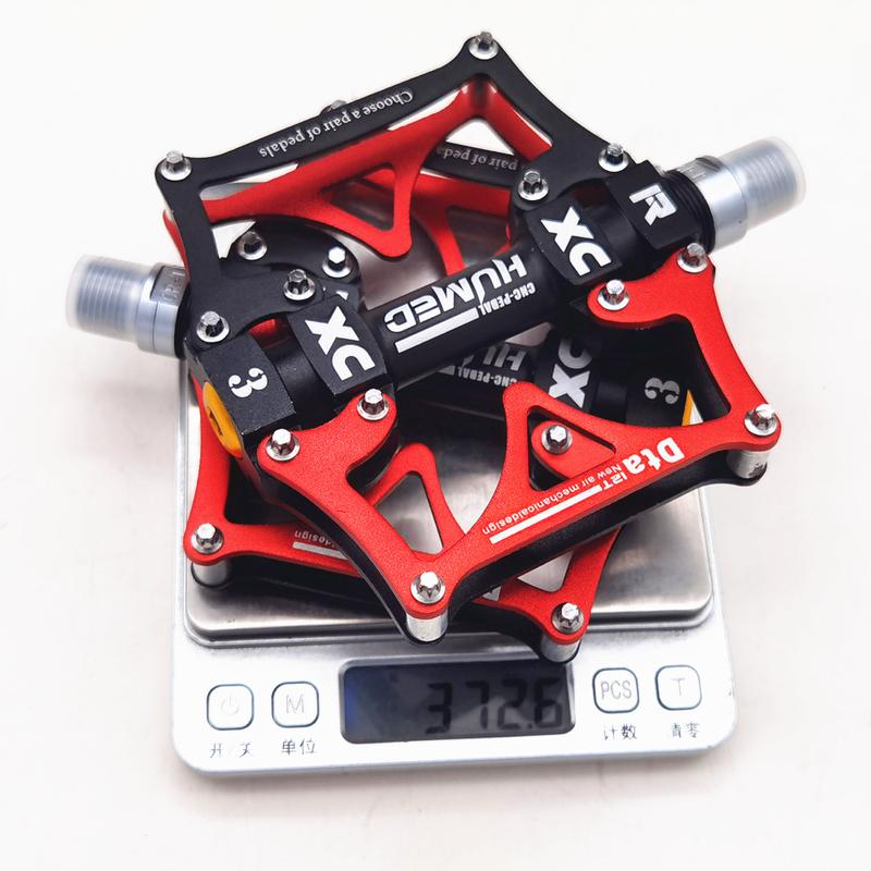 2021 New Wide Flat Mountain Road Cycling Bicycle Bike Pedal 3 Sealed Bearings 9/16 MTB BMX Pedals 5 Colors Available