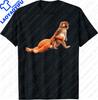 Baby Monkey HolePunched Gift TShirts for Unisex and Women Short Sleeve Round Neck LooseFitting Casual Shirts