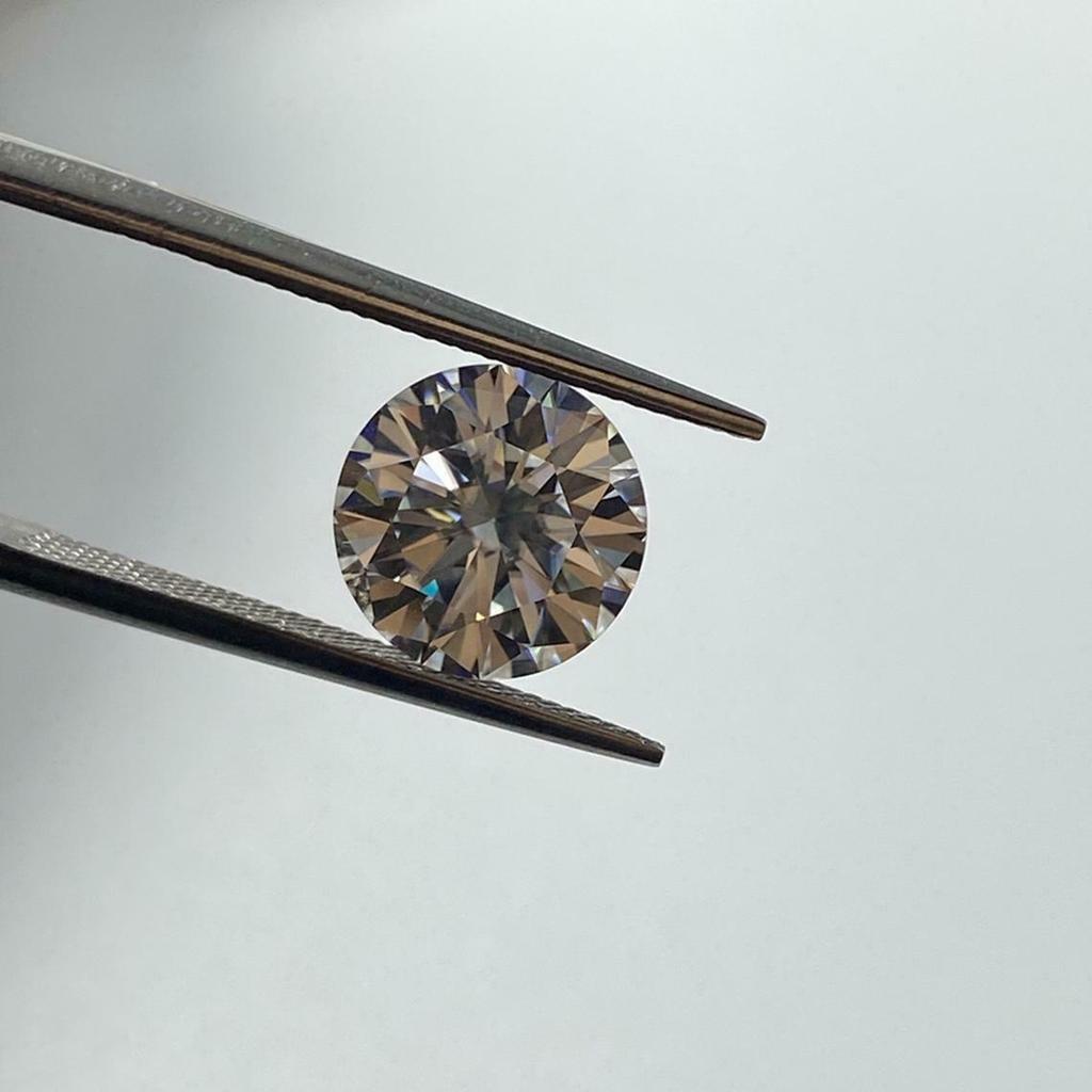 Diamond Cut CVD D Color VVS1 Lab Grown Diamond 1 Ct Brilliant Gemstone