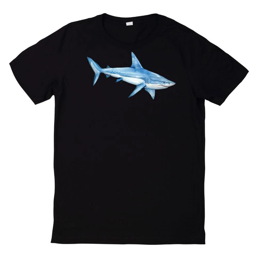 T-Shirt Aquarell Hai Motiv XXXXL
