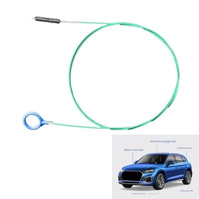 Auto Sunroof Drain Cleaning Tool,Flexible Drain Brush Long Pipe Cleaner for Car, Pipe Cleaning Brush Drain Hole Brush