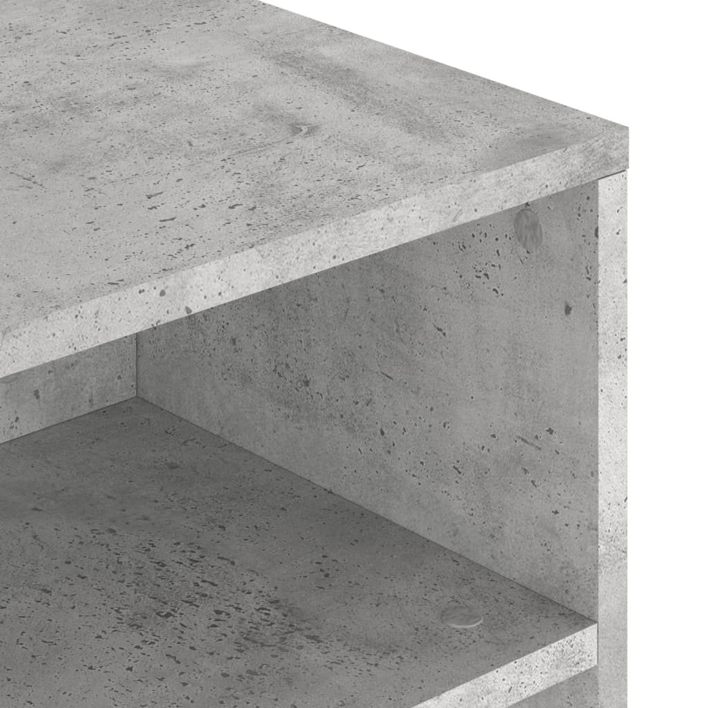  Coffee Table, Concrete Grey, 90x55x42.5 Cm