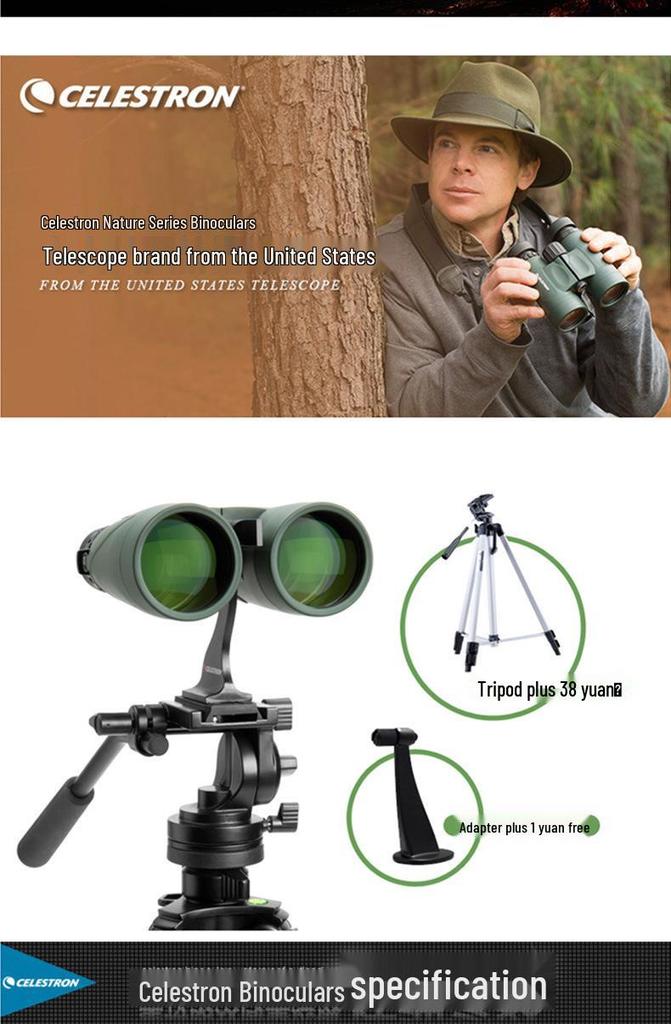 Celestron Nature DX HD Waterproof Nitrogen-Filled Low Light High Magnification Phase Coated Binoculars