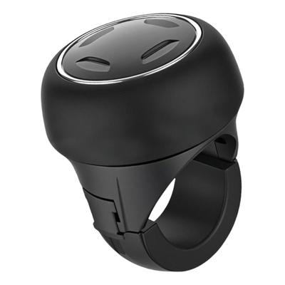Pomo Giratório Universal para Volante Acabamento Preto Liso Girador sem Esforço para Carros Caminhões, Tratores, Barco