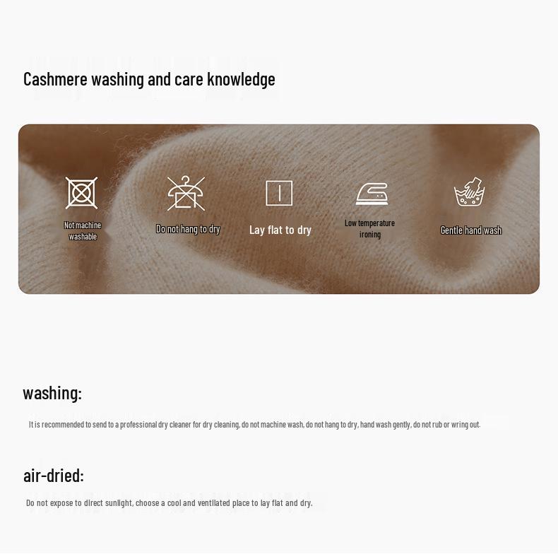 2026 Autumn/Winter Women's Cashmere Polo Collar Cardigan - Solid Color, Loose Fit, Versatile, Single-Breasted Jacket
