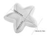 DIY Starfish Dish Silicone Mold Starfish Jewelry Storage Tray Plate Plaster Resin Molds Conch Flowerpot Molds Home Decor Crafts