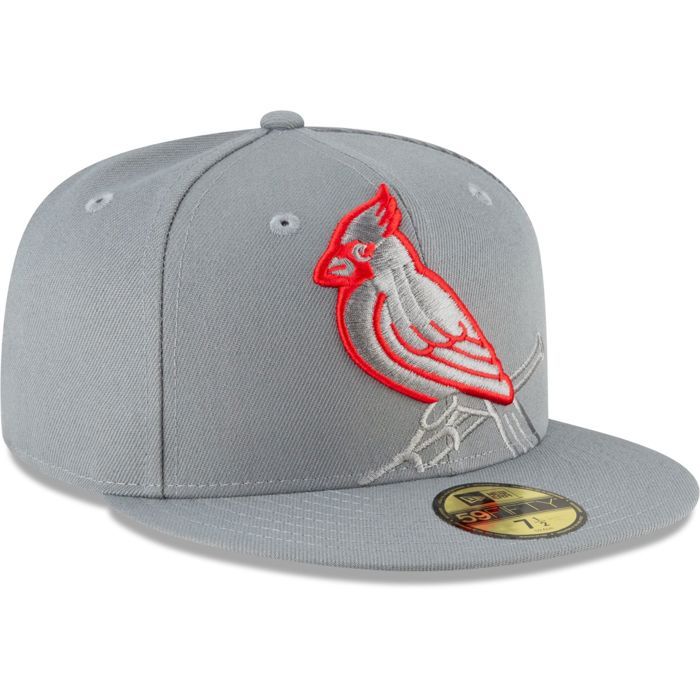 New Era 59Fifty Fitted Cap - STORM GREY MLB Cooperstown Team
