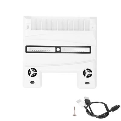 Base di Raffreddamento per Console di Gioco Base Multifunzionale con Ventola e Supporto Porta-Dischi per Controller di Gioco PS5