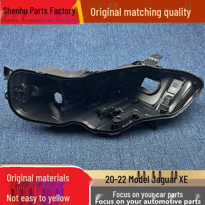 Compatible Black Shell for Jaguar XE (2020-2022): Rear Shell, Front Headlight Base, and Rear Cover. Standard Driver PP-Jaguar XE +1 piece
