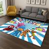 3D P-Pocoyo Elly Pato Cartoon Carpet Rug for Bedroom Living Room Sofa Home Decor,kids Play Game Area Rug Non-slip Floor Mat Gift
