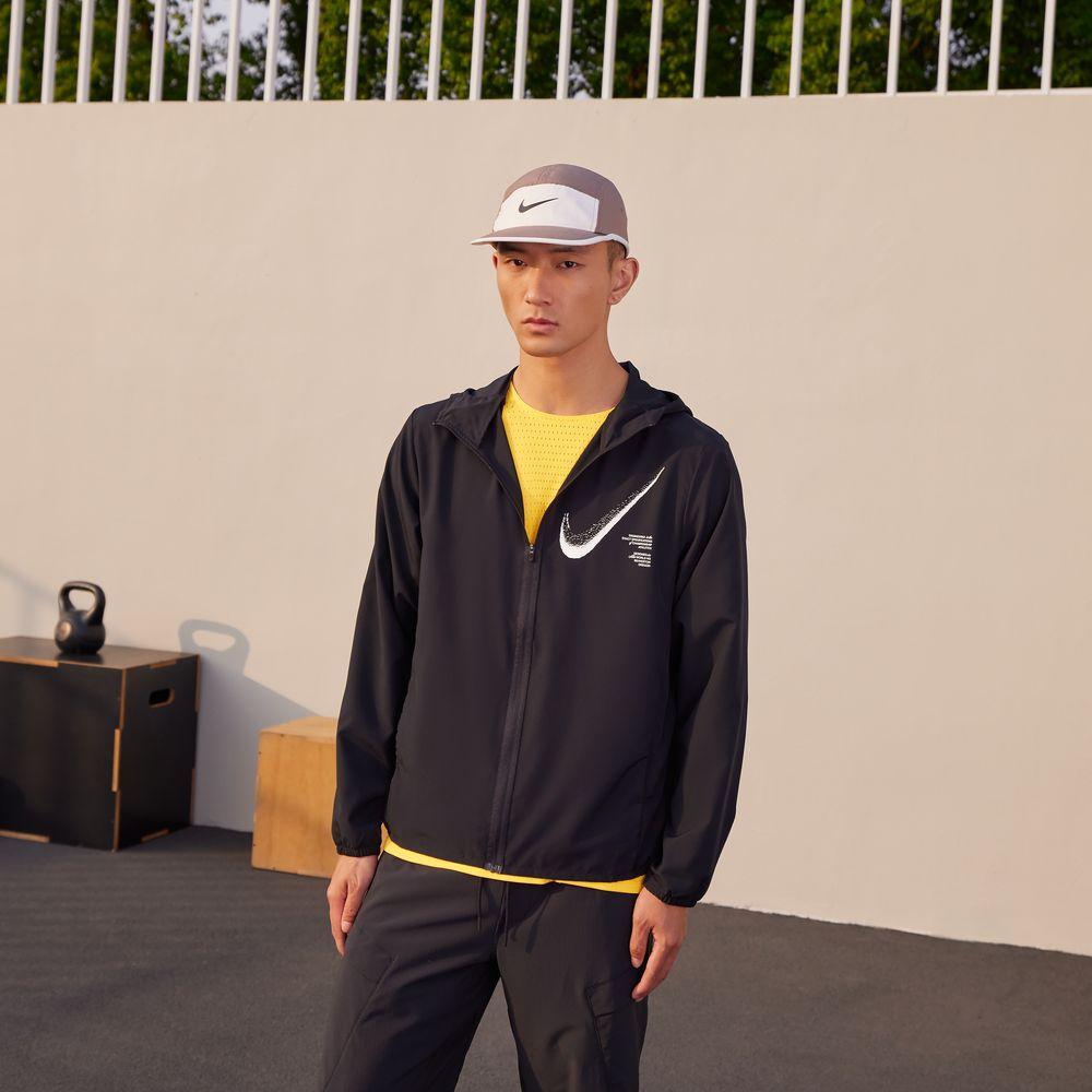 Nike DRI FIT FORM Jackets Men s Black Hooded Moderate Other S