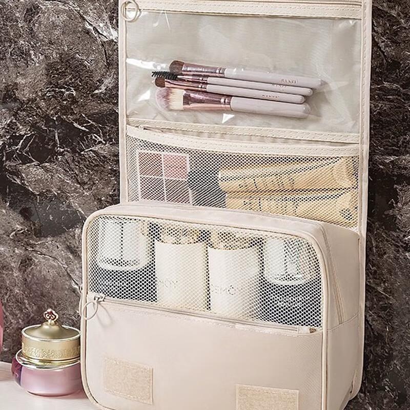 Vipllo Portable Waterproof Hanging Toiletry Bag