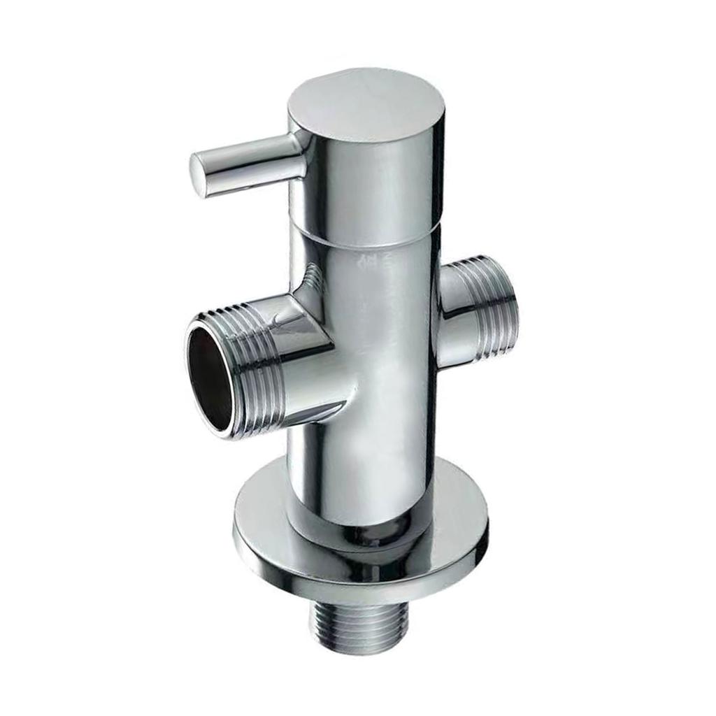 Wall Mounted Shower Head with 2 Water Settings Water Splitter for Shower Stainless Steel Shower Head Fit for Bathroom