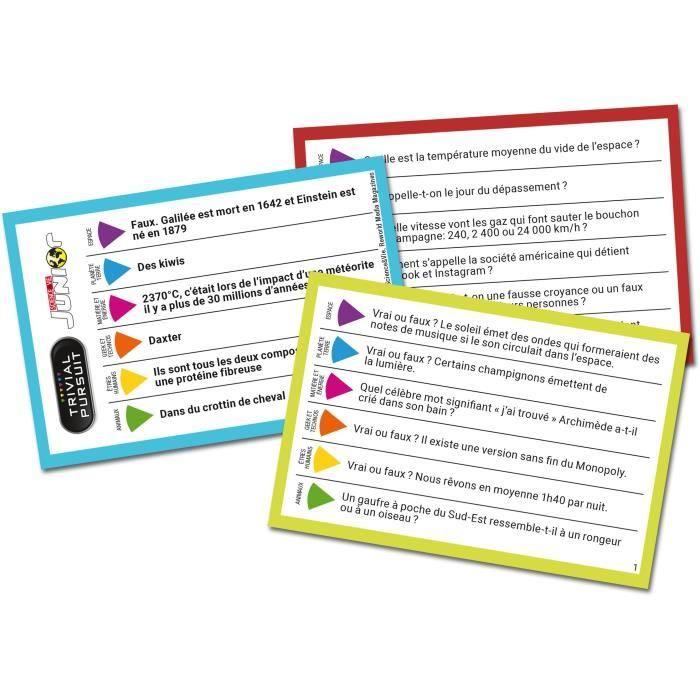 Trivial pursuit voyage science & vie - jeu de société - winning moves - trivial pursuit avec 600 questions sur la science & vie.