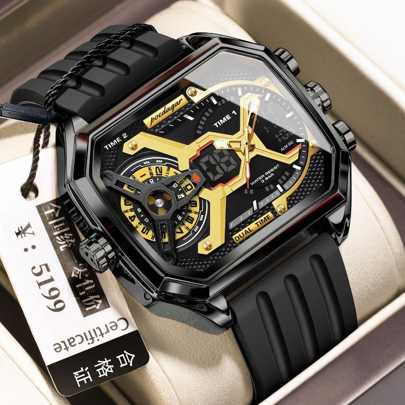 

Multifunctional electronic watch New trendy fashion men s watch