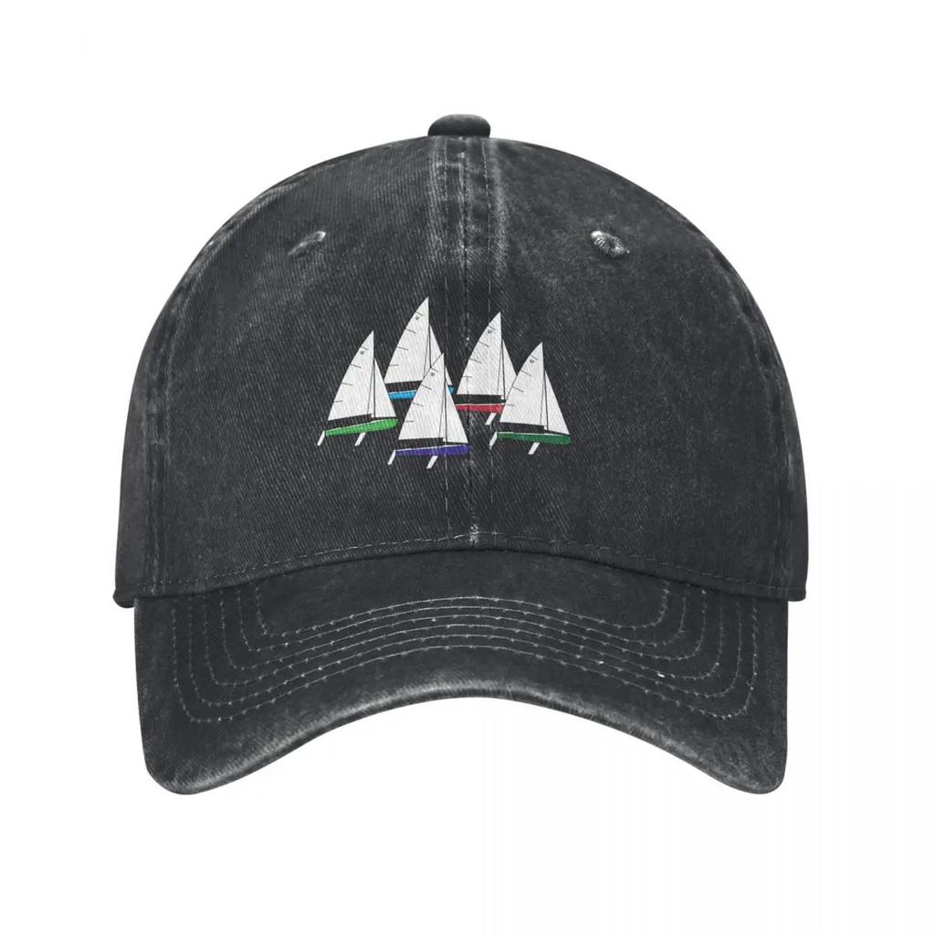 Flying Scot Sailboats Racing Baseball Cap Custom Caps Military Cap Unisex Tea Hat Unisexs Big Size Hat For Unisex Womens