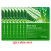 8pcs Face Mask Natural Fruit Plant Moisturizing Oil-Control Blueberry Orange Strawberry Rose Facial Masks Skin Care Cosmetics