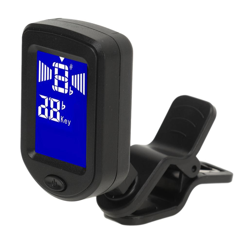 Digital Electronic Tuner Multifunctional High Accuracy Clip On String Instrument Tuning Device