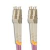 Qoltec Fiber Optic Patchcord LC/UPC - LC/UPC | Multimode | 50/125 | OM4 | Duplex | 2m