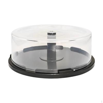 Pojemnik Wiadro na Płyty CD Przenośny Lekki Kosz Puste Pudełko na DVD do Domowego Salonu