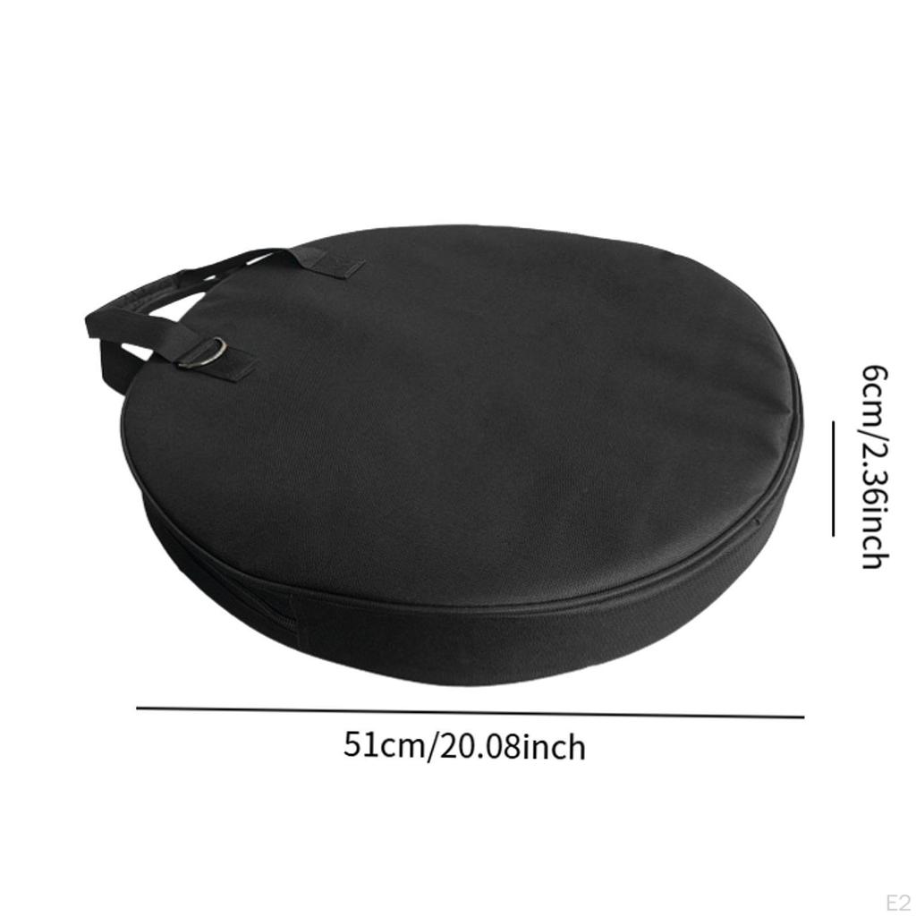 Cymbal Storage Bag Gig 20 inch Oxford Cloth Water Resistant Three Pockets Drum