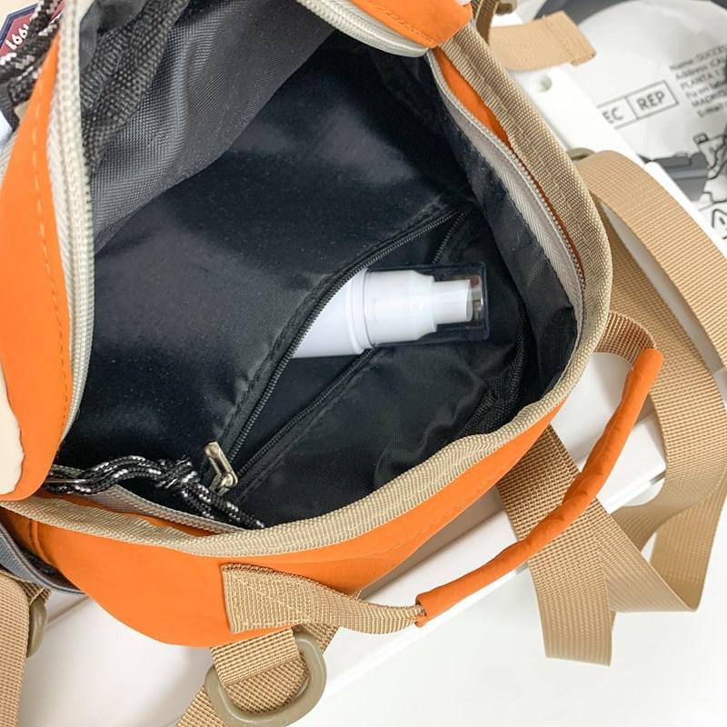 School bag Korean version versatile anti-splashing messenger bag mountain multi-purpose lightweight small bag casual personalized sports shoulder bag