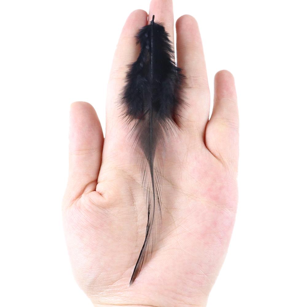 Natural Rooster Feathers 10-15Cm Pretty Chicken Feather For Crafts Jewelry Earring Making Accessory Party Decoration